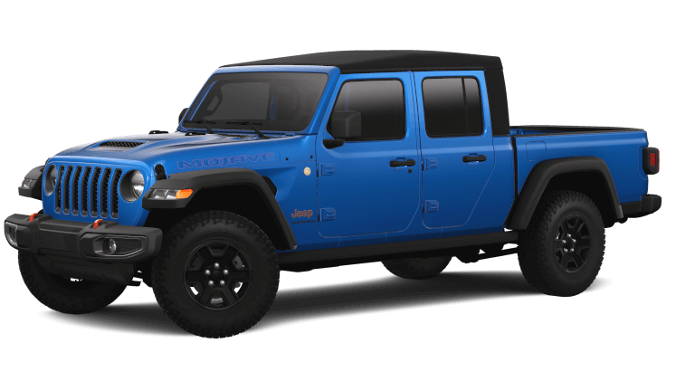 2023 Jeep Gladiatore Mojave Exterior - Hydro Blue