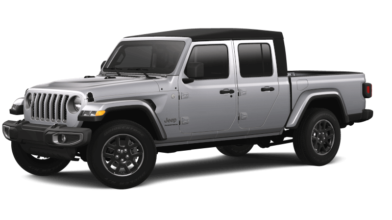2023 Jeep Gladiator Overland Exterior - Silver Zynith