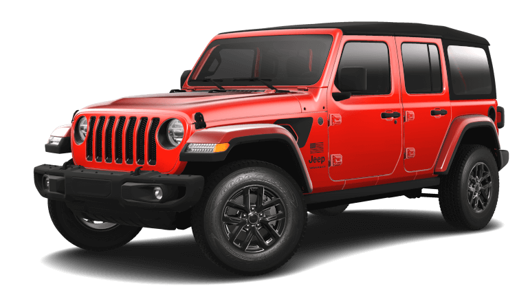 2023 Jeep Wrangler Freedom Exterior - Firecracker Red