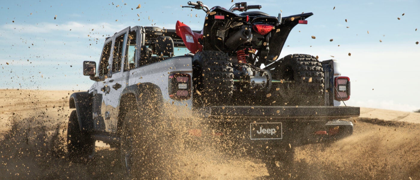 2024 Jeep Gladiator Exterior Kicking Up Dirt