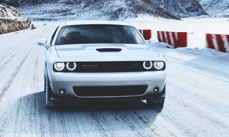 2023 Dodge Challenger Exterior Snowy Road