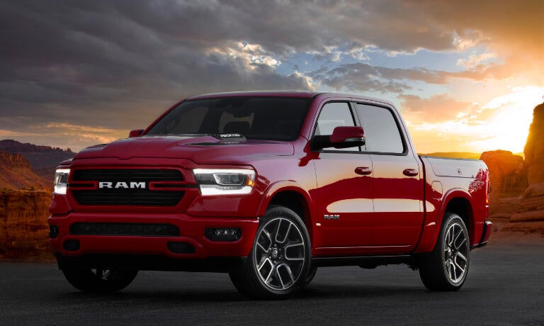 2023 Ram 1500 Exterior Desert Sunset