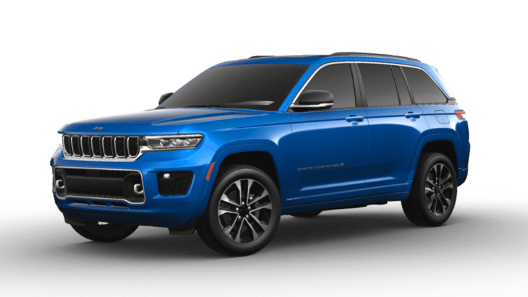 2025 Jeep Grand Cherokee Overland Exterior - Hydro Blue