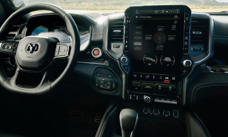 2025 Ram 1500 Interior Front Infotainment