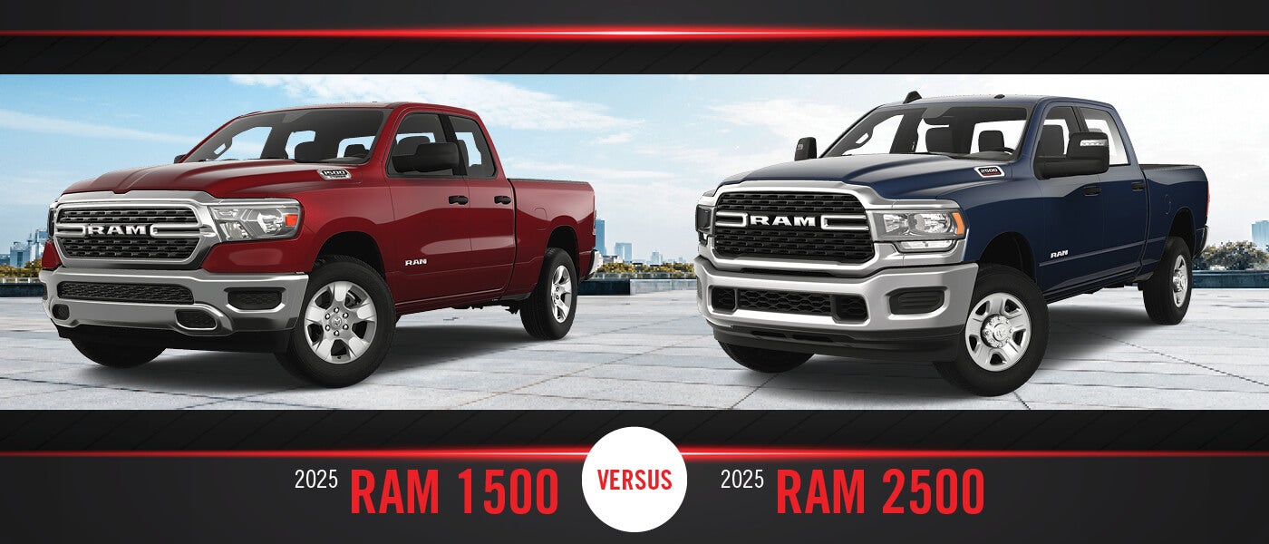 2025 Ram 1500 vs. Ram 2500
