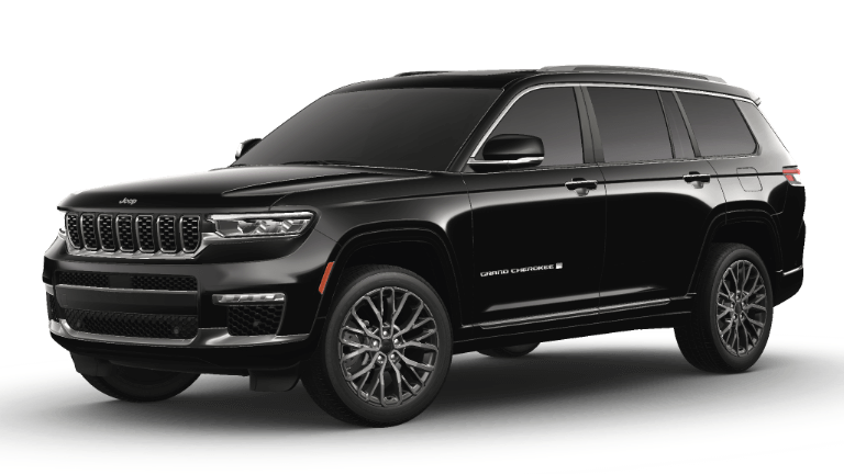 2023 Jeep Grand Cherokee L Summit Reserve Exterior - Diamond Black Crystal